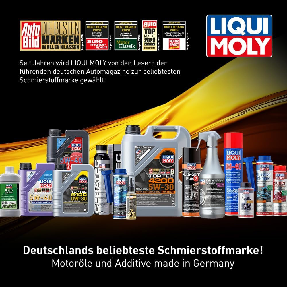 LIQUI MOLY Batterie-Pol-Fett | 1 Kg | Calcium Fett | Schmierfett | Art.-Nr.: 3142, Farblos