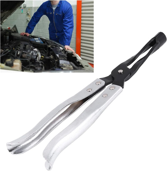 Qiilu Ventilschaft-Dichtungszange, Auto Auto 27 Cm Lang Universal-Ventilschaft-Dichtungs-Entfernungswerkzeug Entfernungszange Multifunktionale Ventilöldichtring-Federklemme Demontage Spezial Zang