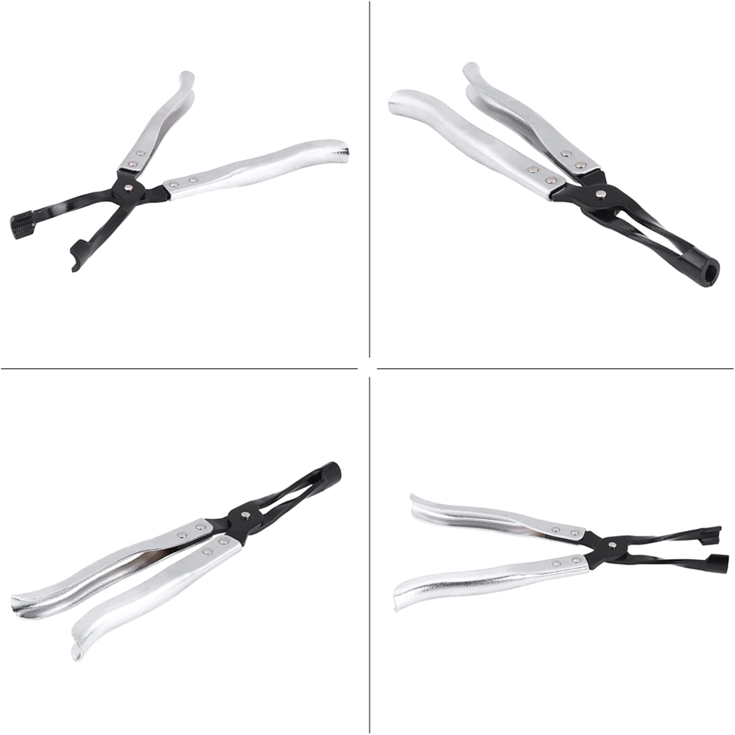 Qiilu Ventilschaft-Dichtungszange, Auto Auto 27 Cm Lang Universal-Ventilschaft-Dichtungs-Entfernungswerkzeug Entfernungszange Multifunktionale Ventilöldichtring-Federklemme Demontage Spezial Zang